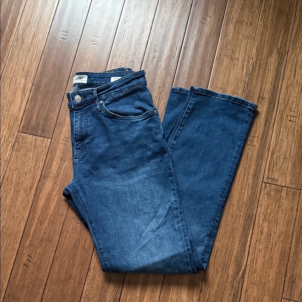 Men's Straight Jeans in Blue
